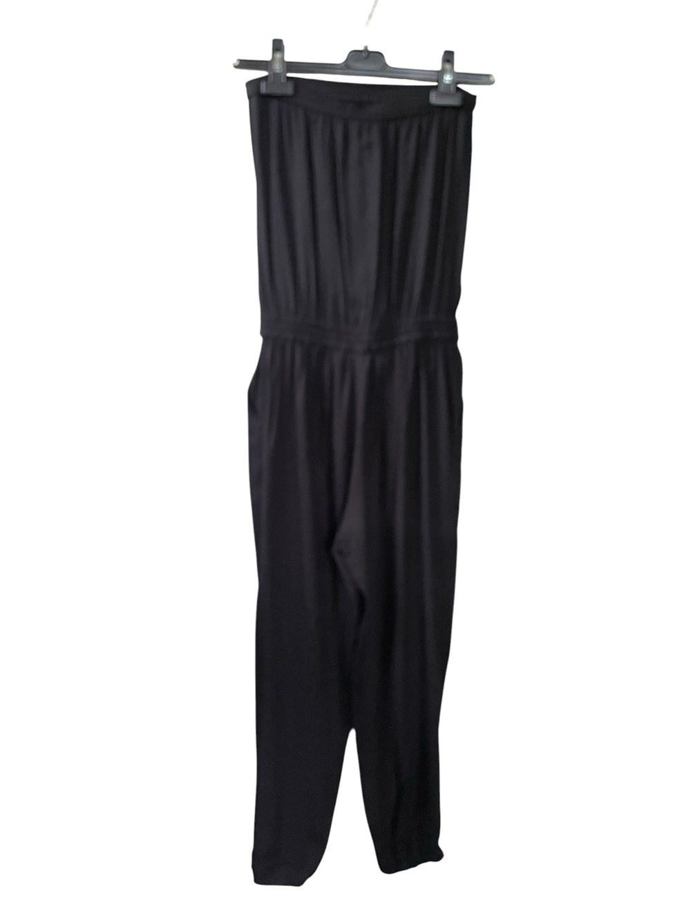 ARITZIA Talula Black Strapless Jumpsuit Romper XS - Picture 6 of 7